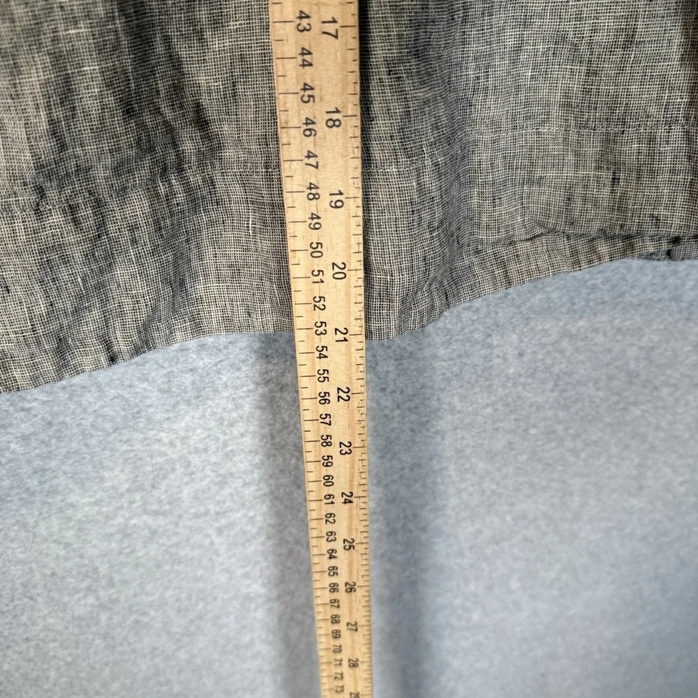 LA petite alice dress girls 2-3 years linen gray mini